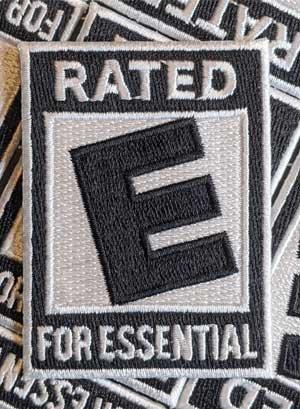 1 by 4 Personalized Name Patch Iron on or with VELCRO® Brand Fastener –  Bull Shoals Embroidery